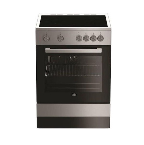 Beko FSM 67010 GX Κουζίνα 65lt με Κεραμικές Εστίες Π60εκ. Inox