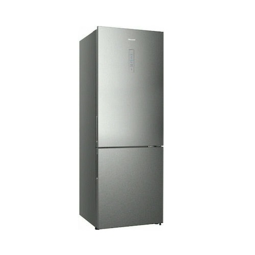 Hisense RB645N4BIE Ψυγειοκαταψύκτης 495lt Total NoFrost Υ200xΠ70.4xΒ69.5εκ. Inox