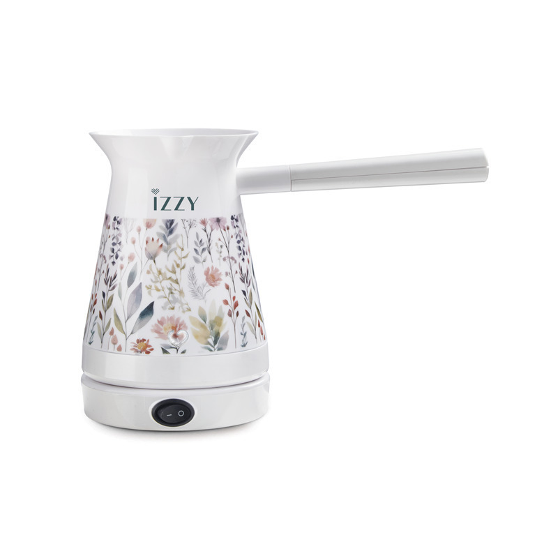 Izzy Milano CP-001 Ηλεκτρικό Μπρίκι 800W με Χωρητικότητα 250ml Λευκό