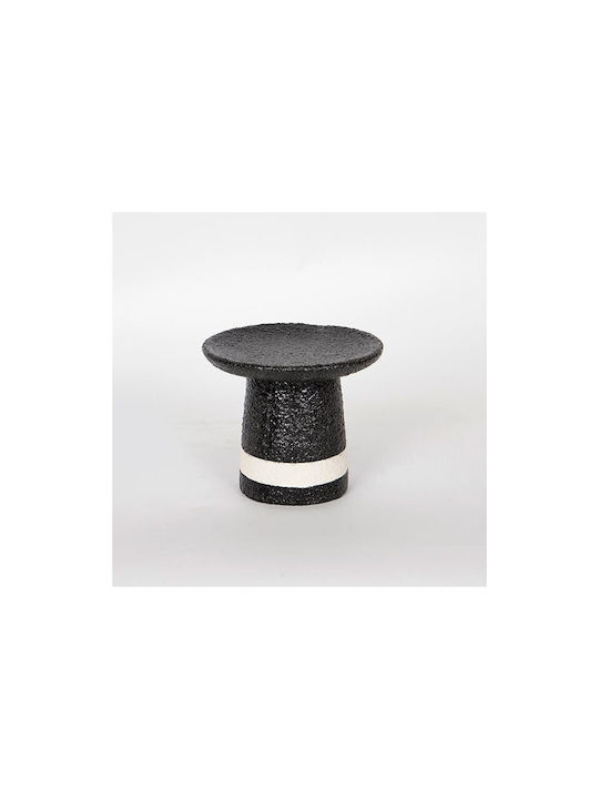 Κηροπηγιο Μαυρο & Ασπρο 1 Θεση 15x15x13cm 13836 752-25029