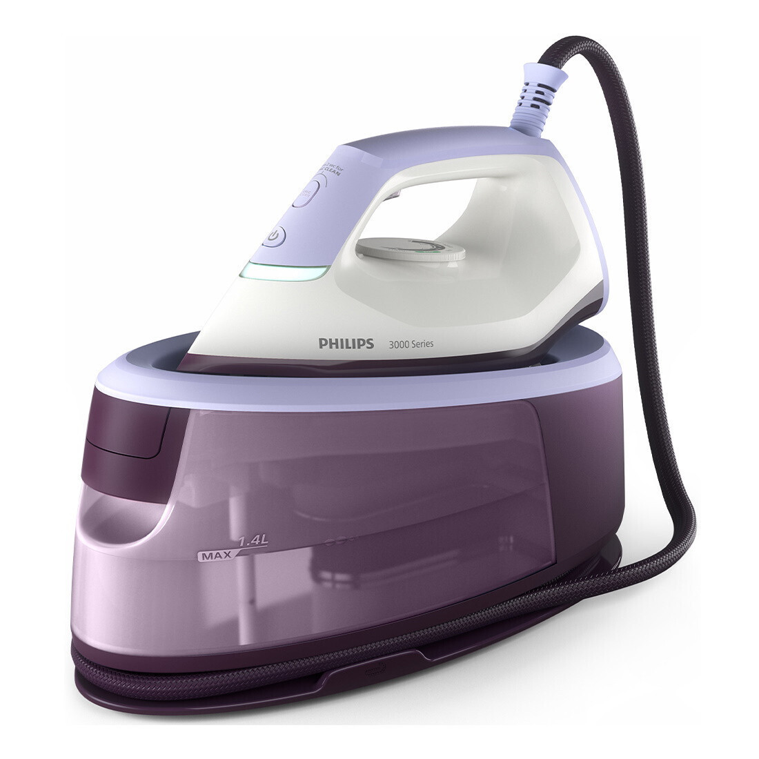 Philips Series 3000 Σύστημα Σιδερώματος Πίεσης 6bar με Δοχείο 1.4lt