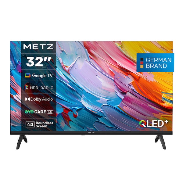 Metz Smart Τηλεόραση 32" HD Ready QLED 32MQF7000Z HDR (2025)